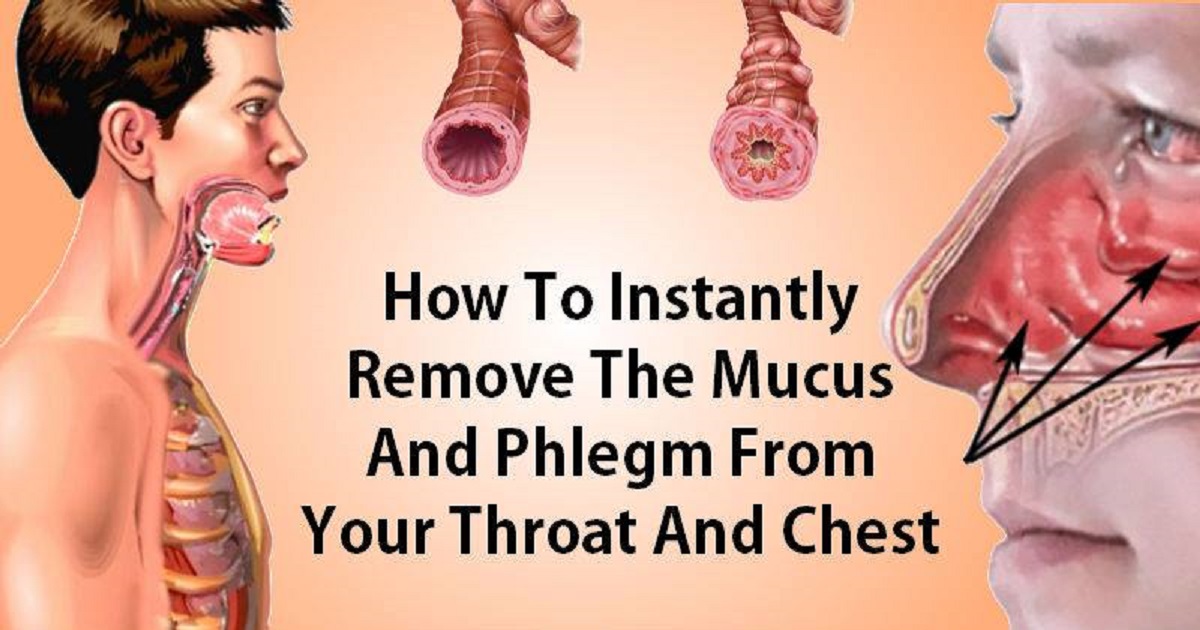 How To Eliminate Mucus And Phlegm From The Throat And Chest Gotta Do