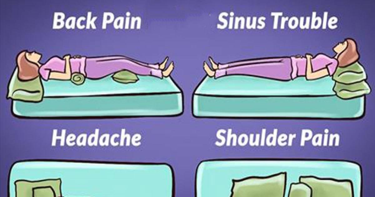 The Right Sleeping Positions for Each of These Health Problems